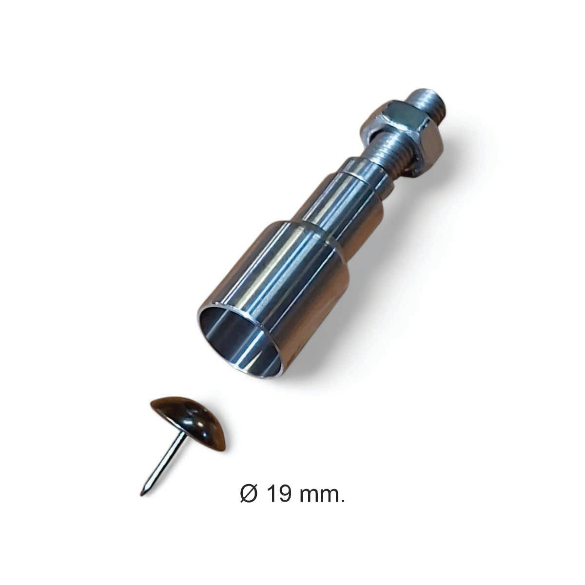 Boquilla para tachas de Ø19 mm NGH19-ZM NGH19-La Tapicería