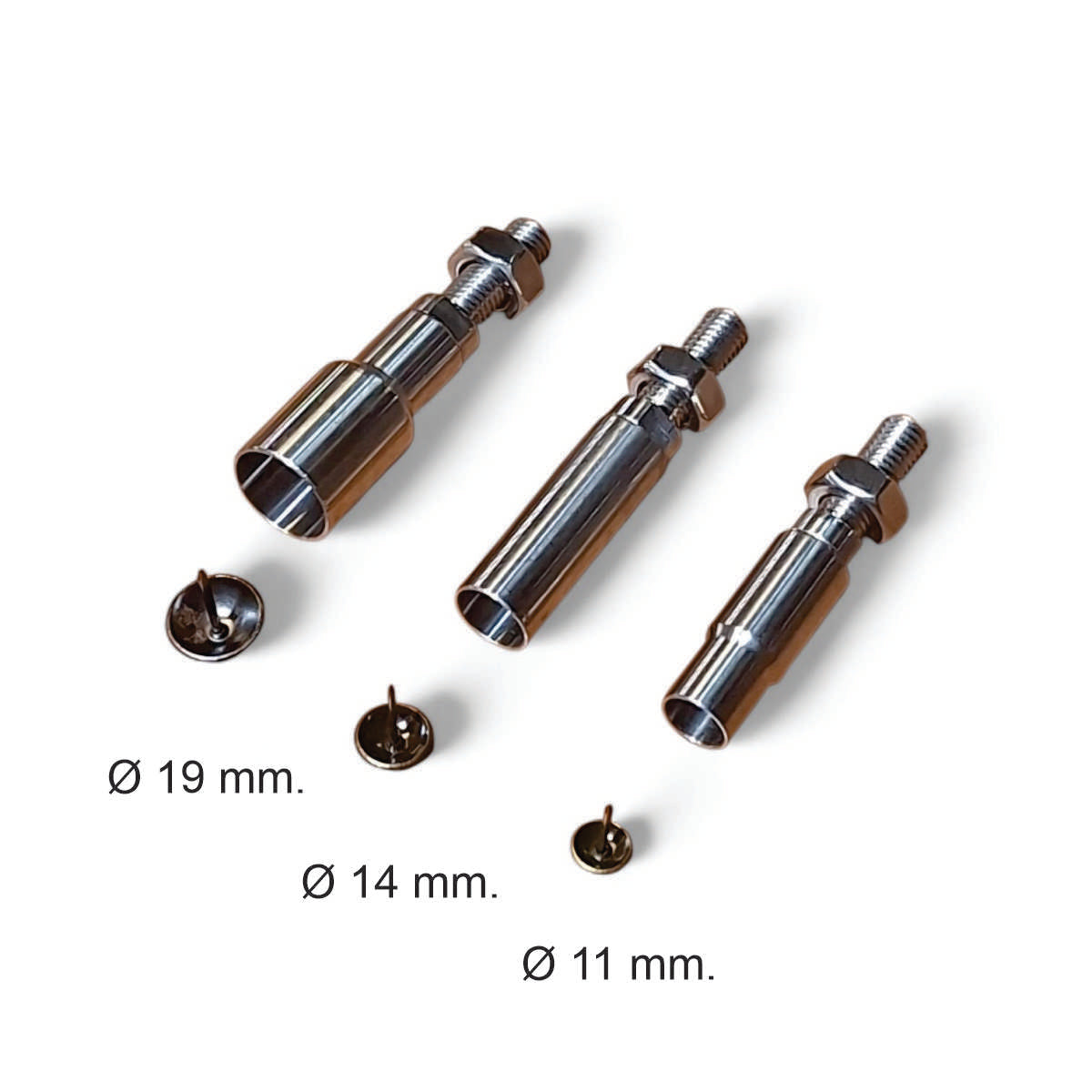 Boquilla para tachas de Ø19 mm NGH19-ZM NGH19-La Tapicería