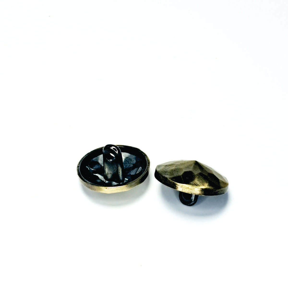 Botón metálico TBY, 25 mm., 20 unds.-BOTONES-ZM TBYAB-La Tapicería