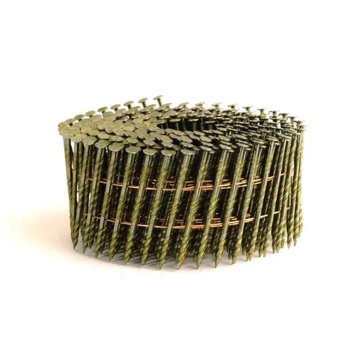 Clavo Helicoidal en Rollo Ø2,5 X 57 mm. 300 X 30 unds.-CLAVO-CN CH2557-La Tapicería