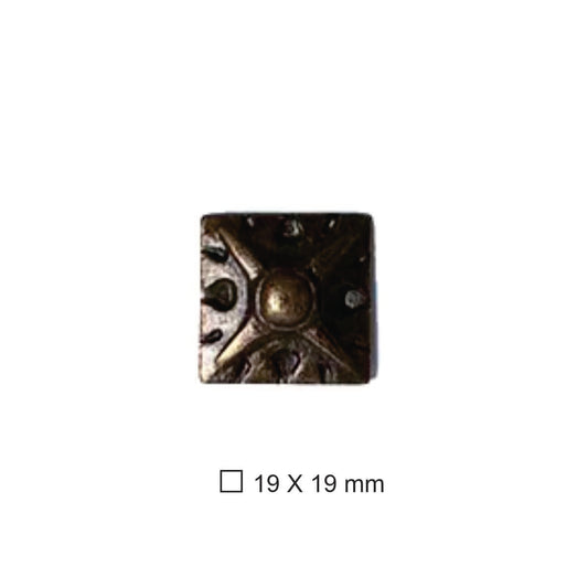 Clavo Tapicero M022, 19 X 19 mm., 100 unds.-TACHAS-AS M022AB-La Tapicería