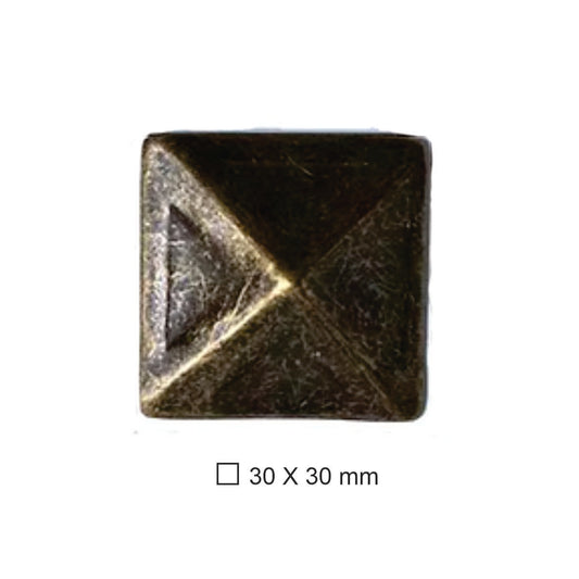 Clavo Tapicero M930, 30 X 30 mm., 50 unds.-TACHAS-AS M930AB-La Tapicería