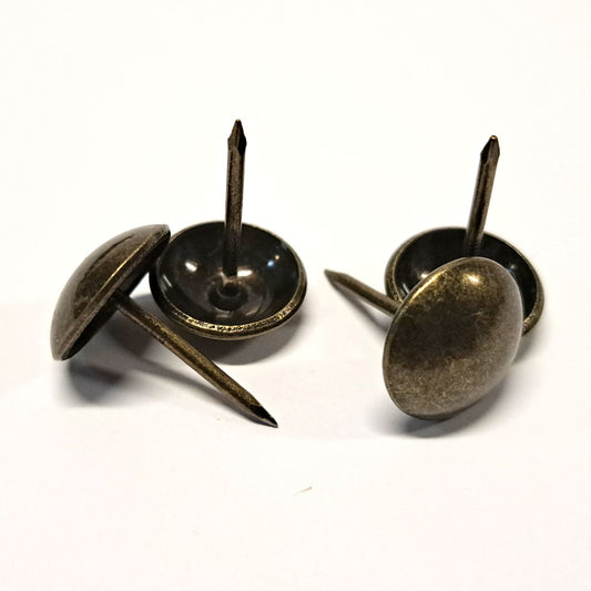 Clavo Tapicero Y012, 14 mm. , 500 unds.-TACHAS-ZM Y012AB-La Tapicería