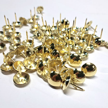 Clavo Tapicero Y012, 14 mm. , 500 unds.-TACHAS-ZM Y012B-La Tapicería