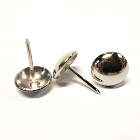 Clavo Tapicero Y012, 14 mm. , 500 unds.-TACHAS-ZM Y012NI-La Tapicería