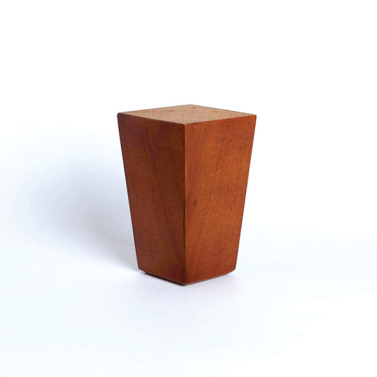 Pata madera EV01, 12 Alt., 7 Larg., 7 Anc.-PATA MADERA-EF EV01 O-La Tapicería