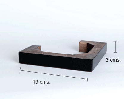 Pata madera OL02, 3 Alt., 19 Larg., 19 Anc.-PATA MADERA-EF OL02 E-La Tapicería