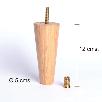 Pata madera TL1012-PATA MADERA-EF TL1012-La Tapicería