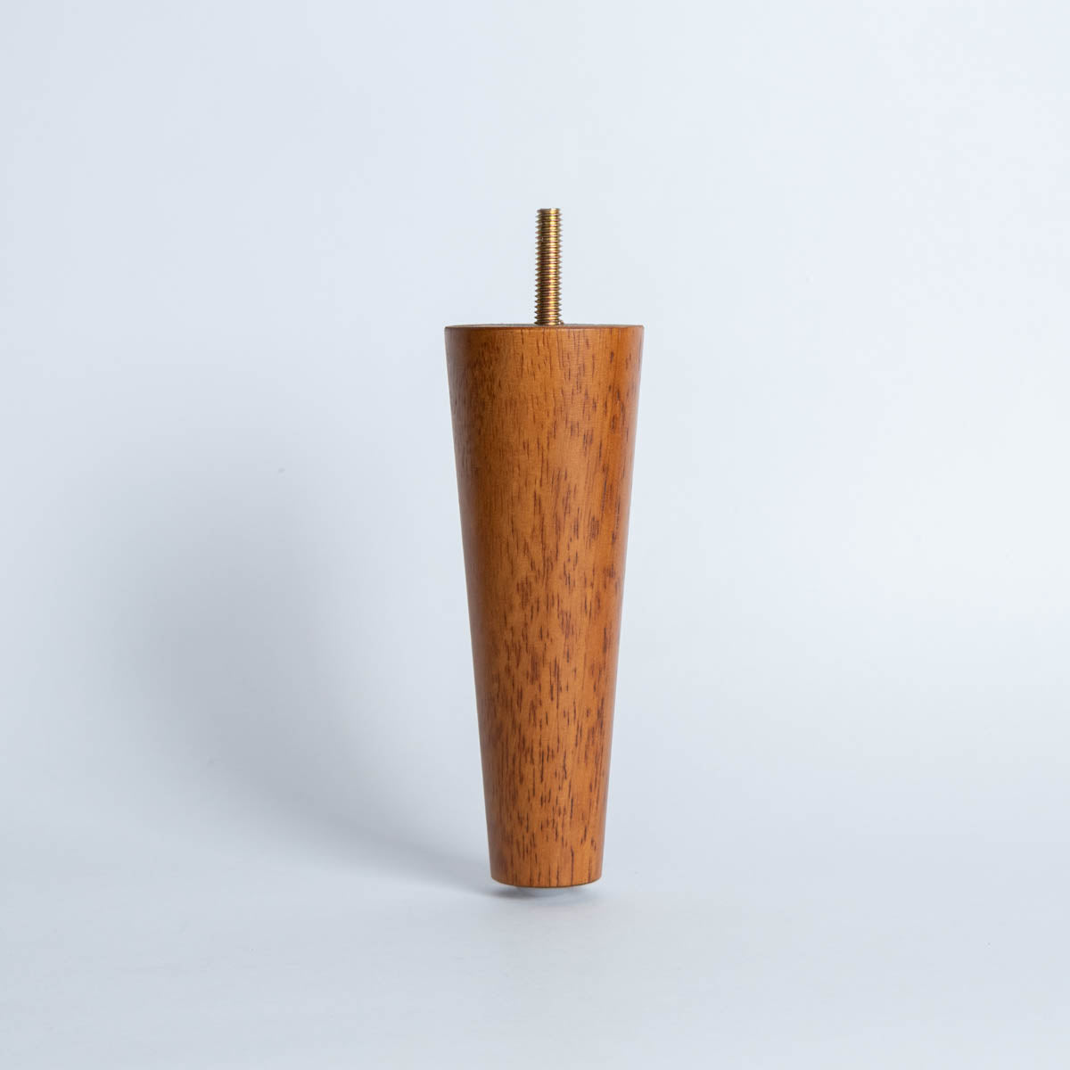 Pata madera TL1015, 15 Alt., 5,5 Diam may, 3 Diam men.-PATA MADERA-EF TL1015 D55 O-La Tapicería