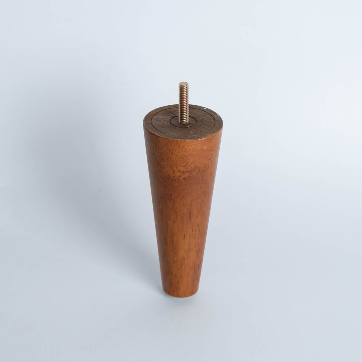 Pata madera TL1015, 15 Alt., 6 Diam may, 3 Diam men.-PATA MADERA-EF TL1015 D60 O-La Tapicería