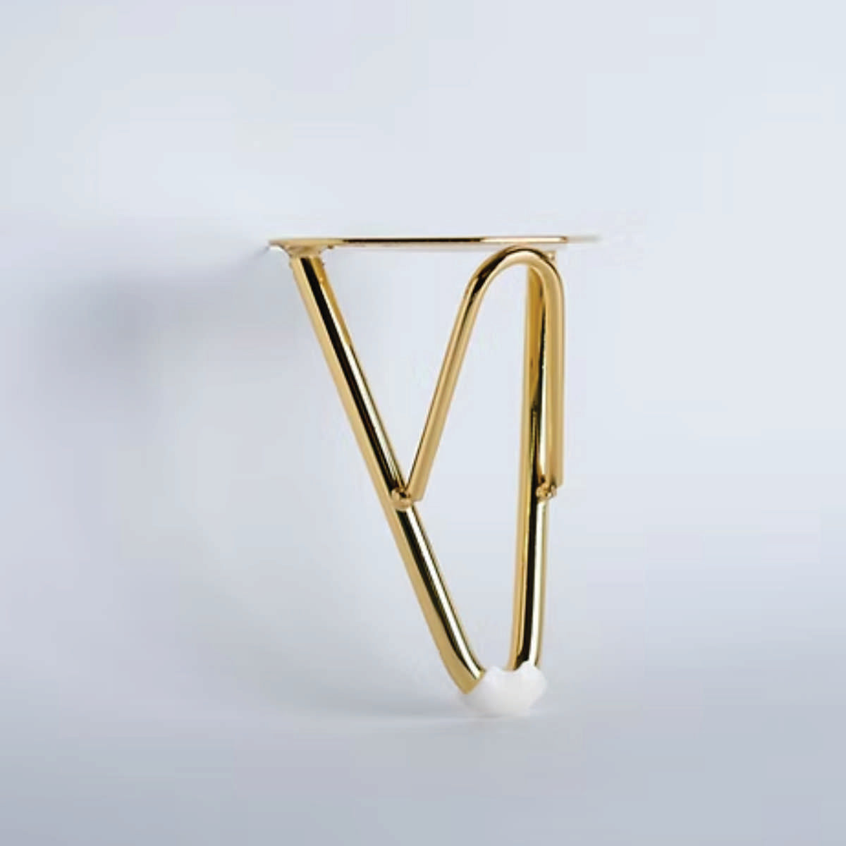 Pata metal H 150 mm Dorado-PATA METALICA-MQ C-046 G-La Tapicería