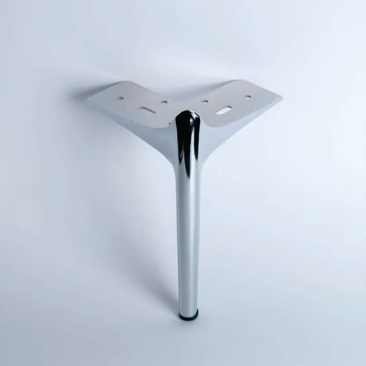 Pata metálica B-075, 18 Alto-PATA METALICA-MQ B-075-La Tapicería