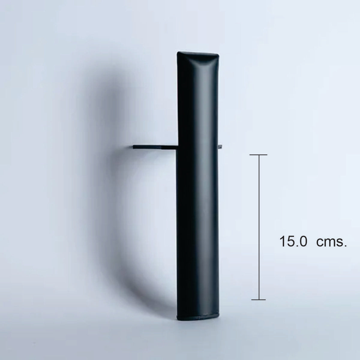 Pata metálica D-022, 15 Alto-PATA METALICA-MQ D-022 B-La Tapicería