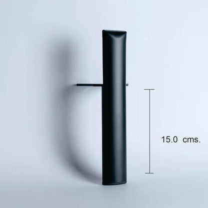 Pata metálica D-022, 15 Alto-PATA METALICA-MQ D-022 B-La Tapicería