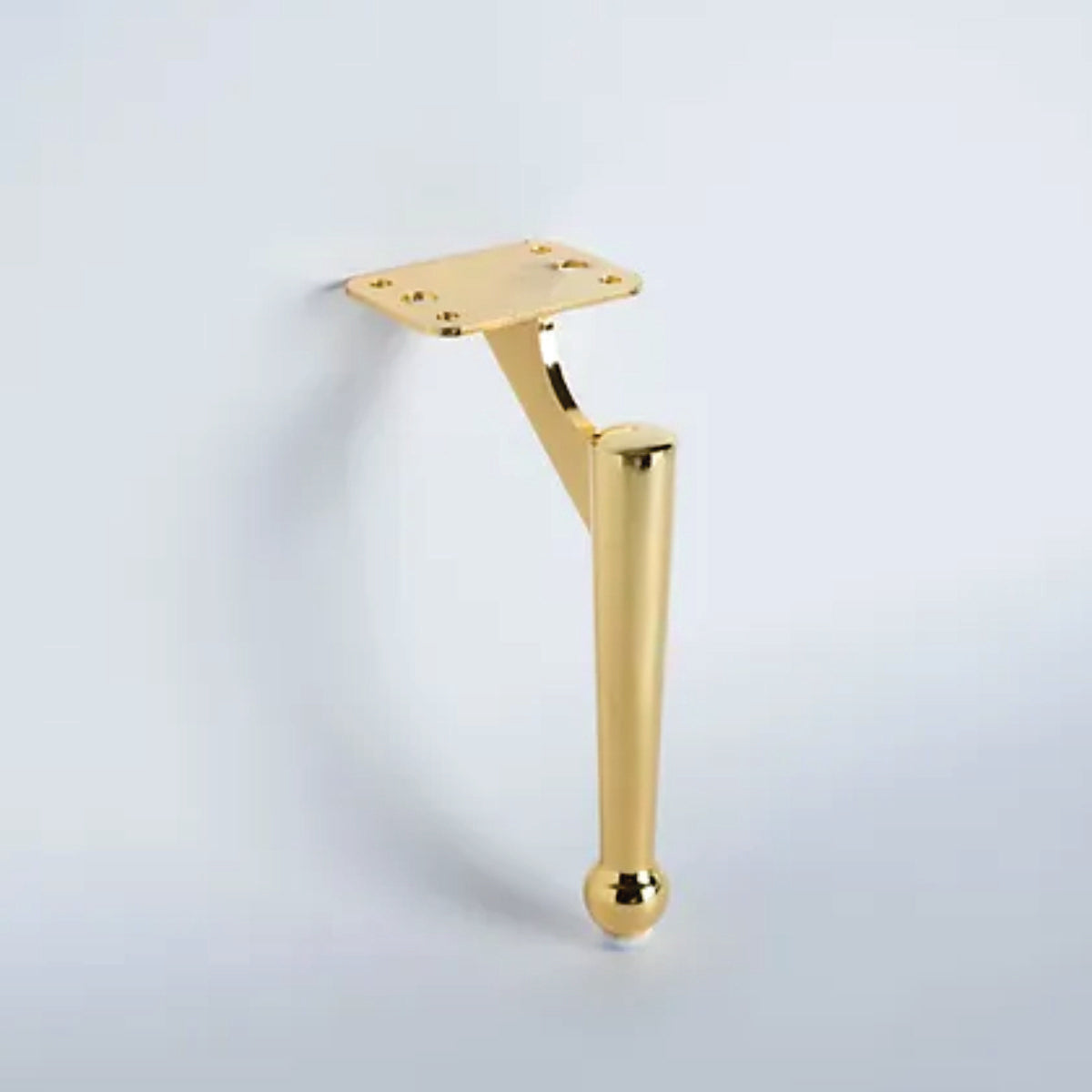 Pata metálica D-048, 19 Alto-PATA METALICA-MQ D-048 G-La Tapicería