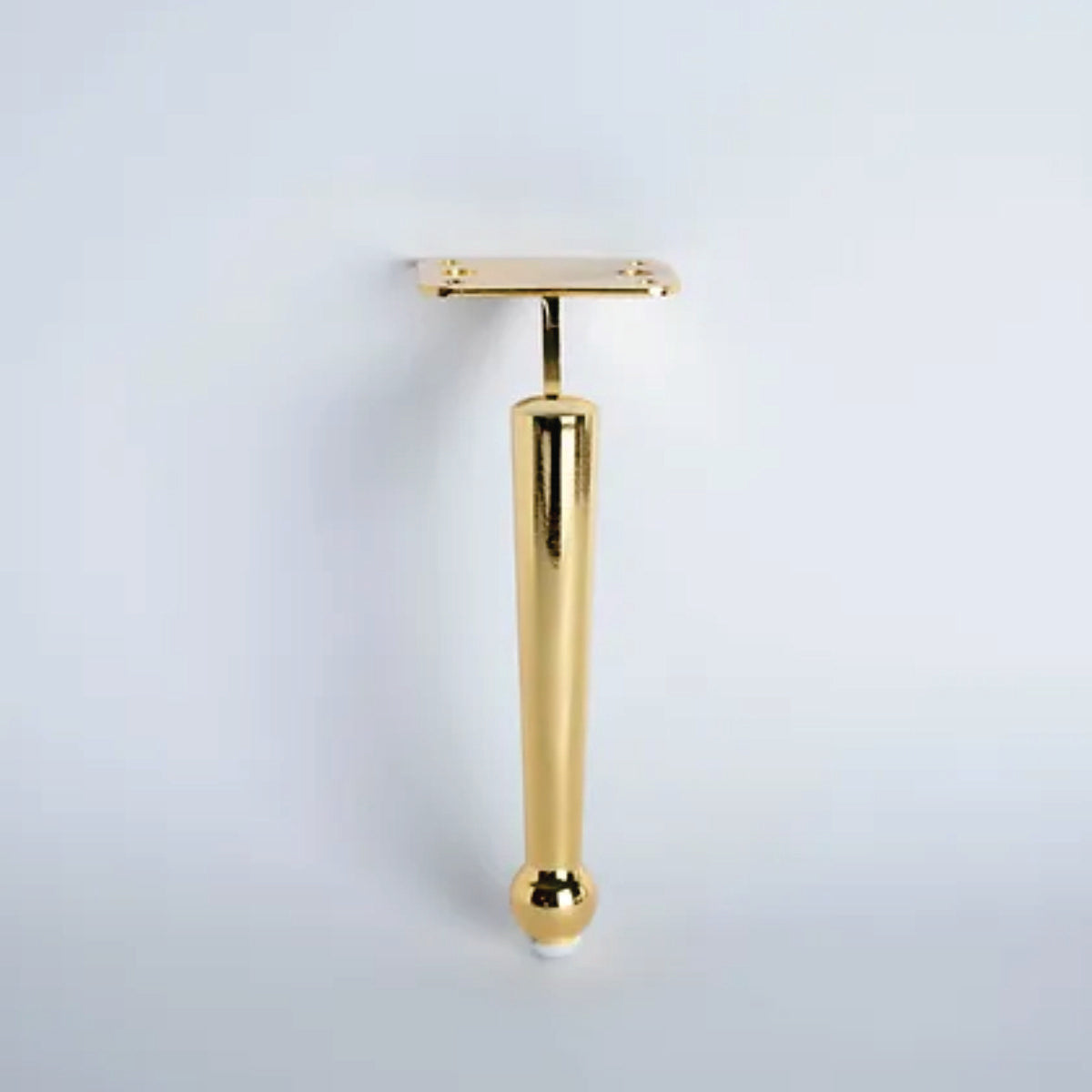 Pata metálica D-048, 19 Alto-PATA METALICA-MQ D-048 G-La Tapicería
