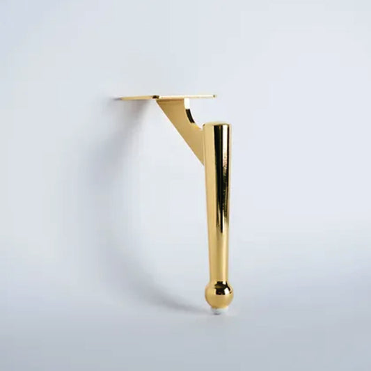 Pata metálica D-048, 19 Alto-PATA METALICA-MQ D-048 G-La Tapicería