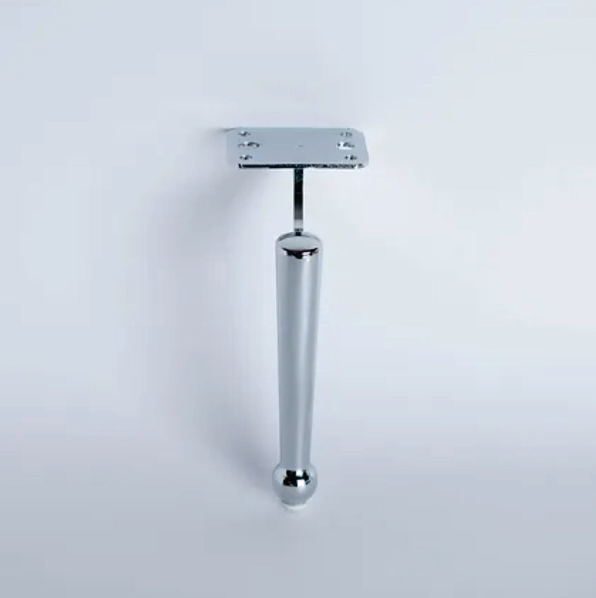 Pata metálica D-048, 19 Alto-PATA METALICA-MQ D-048-La Tapicería