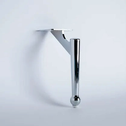 Pata metálica D-048, 19 Alto-PATA METALICA-MQ D-048-La Tapicería