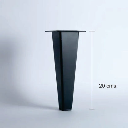 Pata metálica F-045, 15 Alto-PATA METALICA-MQ F-045 B 15-La Tapicería