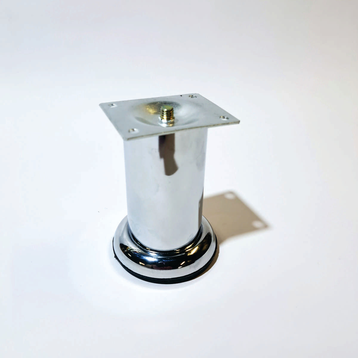 Pata metálica MI-004, Ø 5 X 10 cms. Alto-PATA METALICA-MQ MI-004 10-La Tapicería