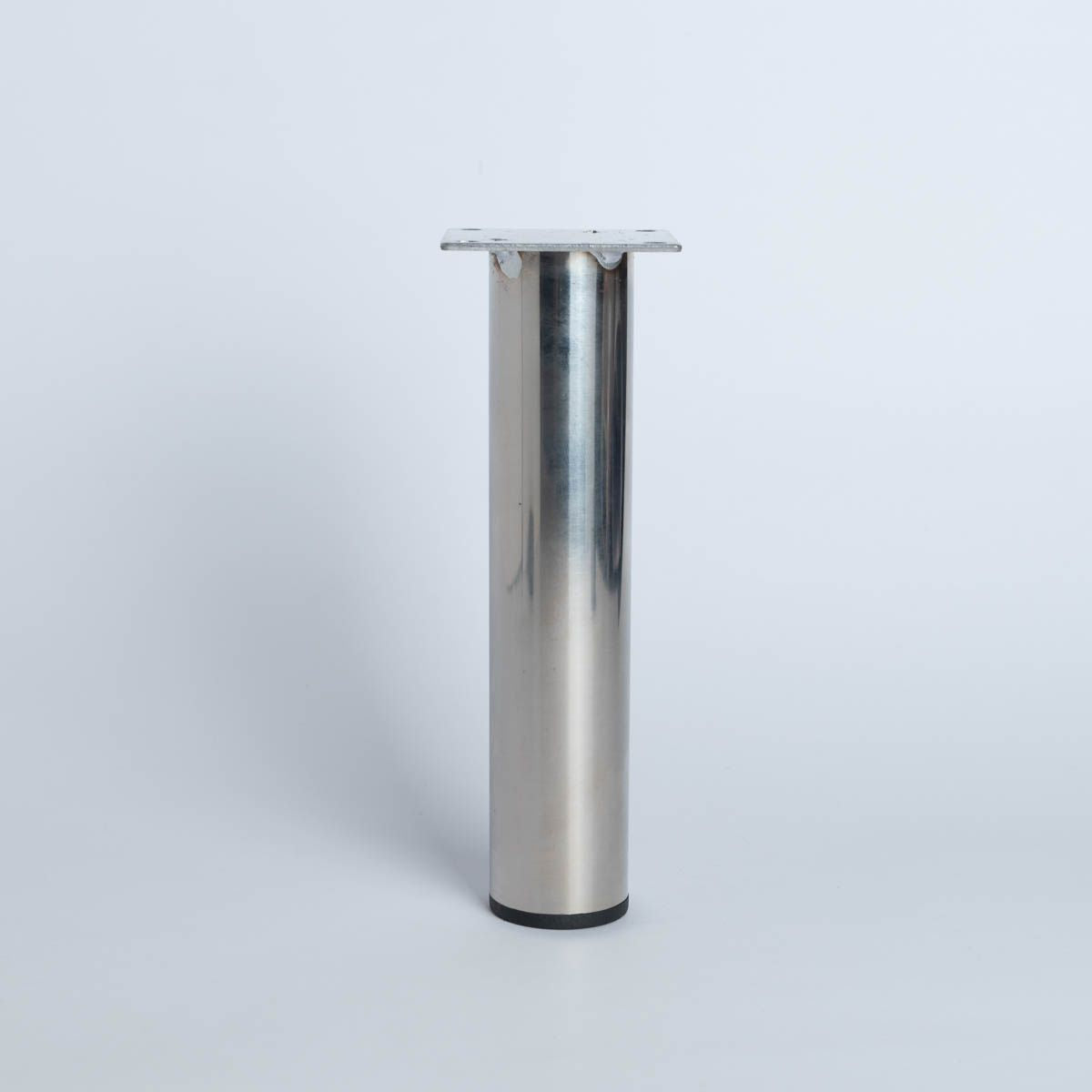 Pata metálica MI-006, Ø 3,8 X 15 cms. Alto-PATA METALICA-MQ MI-006-La Tapicería