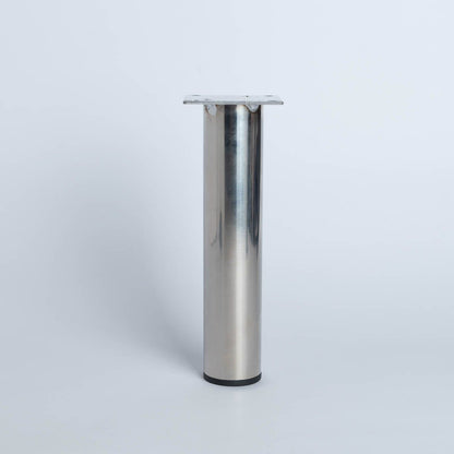 Pata metálica MI-006, Ø 3,8 X 15 cms. Alto-PATA METALICA-MQ MI-006-La Tapicería