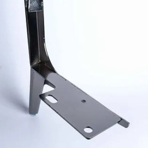 Pata metálica MS-401, 18 cms. Alto, par.-PATA METALICA-MQ MS-401 BCR-La Tapicería