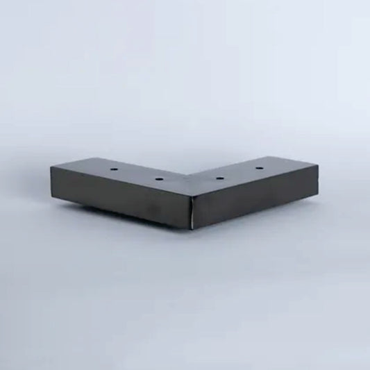 Pata metálica MZ-049, 2,8 Alt , 15 Larg , 15 Anch-PATA METALICA-MQ MZ-049 F 28-La Tapicería