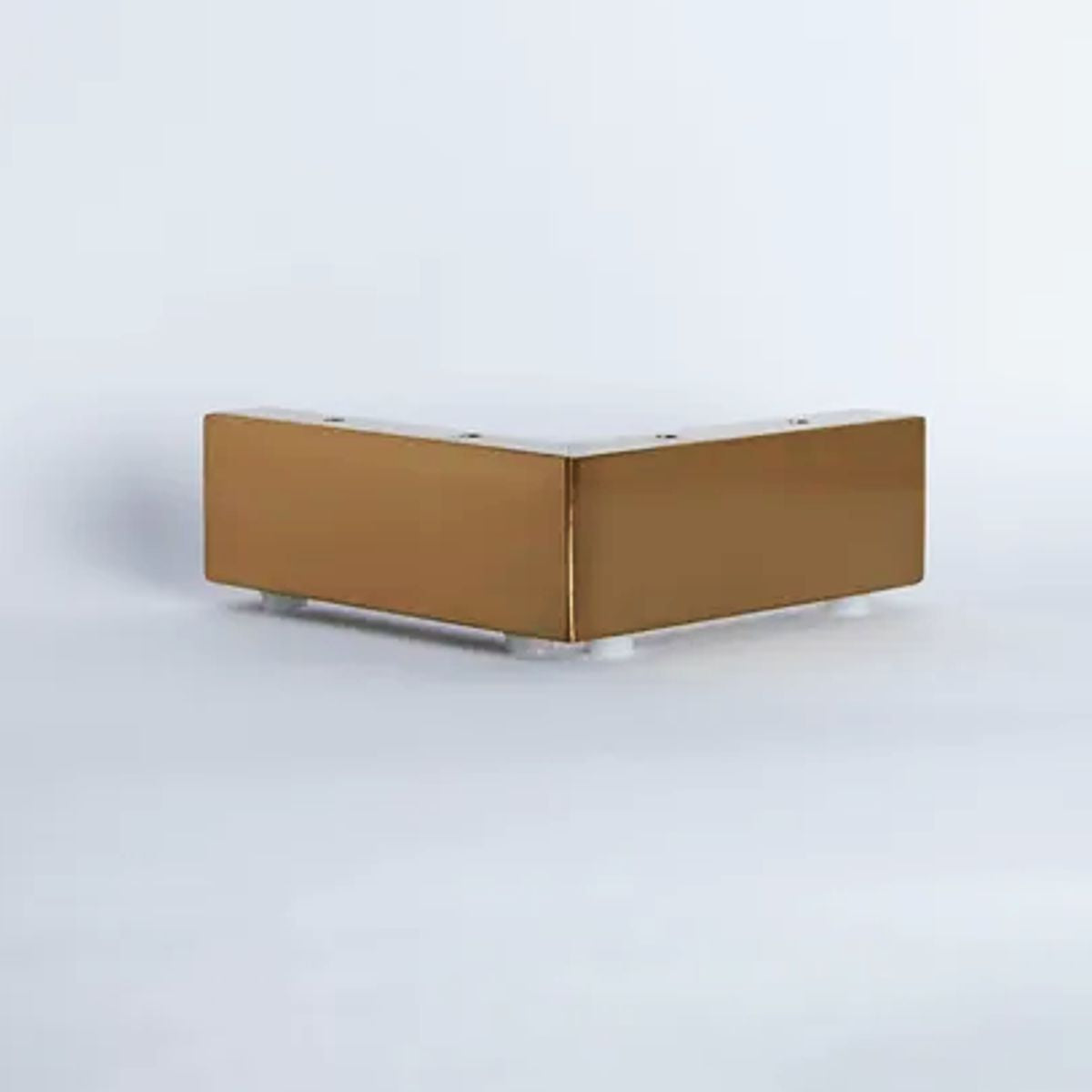Pata metálica MZ-049, 5,3 Alt , 15 Larg , 15 Anch-PATA METALICA-MQ MZ-049 G 53-La Tapicería