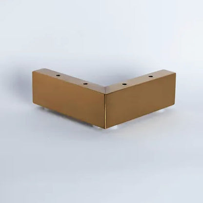 Pata metálica MZ-049, 5,3 Alt , 15 Larg , 15 Anch-PATA METALICA-MQ MZ-049 G 53-La Tapicería