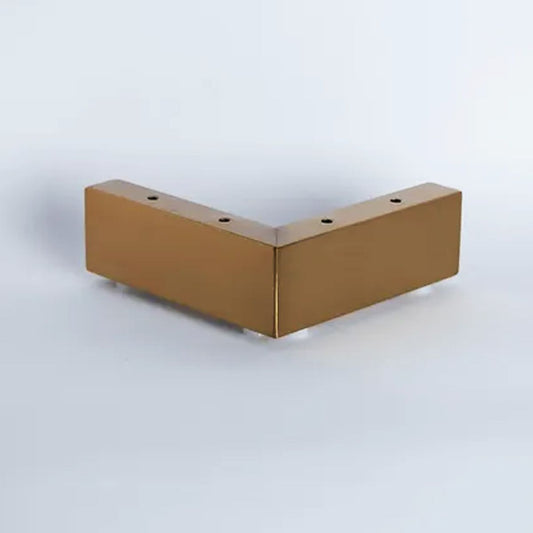 Pata metálica MZ-049, 5,3 Alt , 15 Larg , 15 Anch-PATA METALICA-MQ MZ-049 G 53-La Tapicería