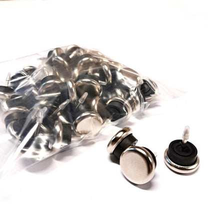 Tapilla metalica 60162 Ø 25 mm, 50 unds.-WZ 60162-La Tapicería