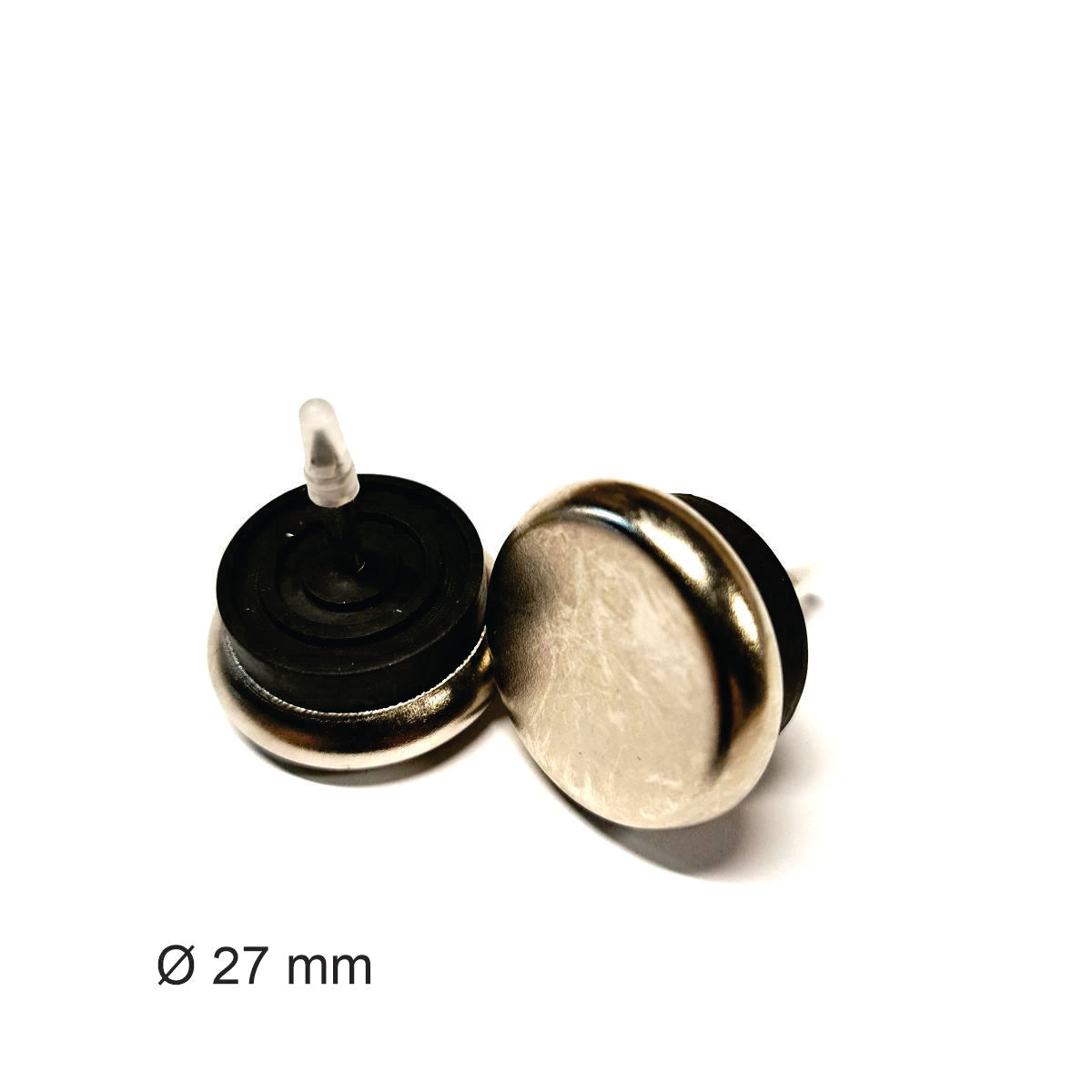Tapilla metalica 60163 Ø 27 mm, 50 unds.-WZ 60163-La Tapicería