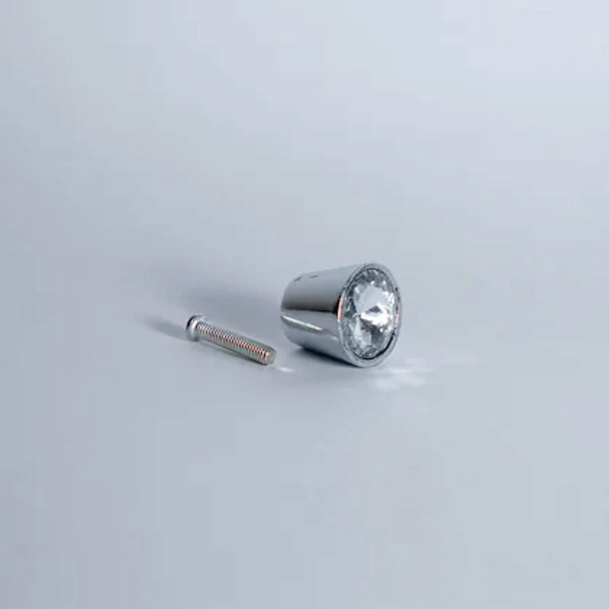 Tirador acrílico L001, 18 mm., 10 unds.-TIRADOR-ZM L001-18-La Tapicería